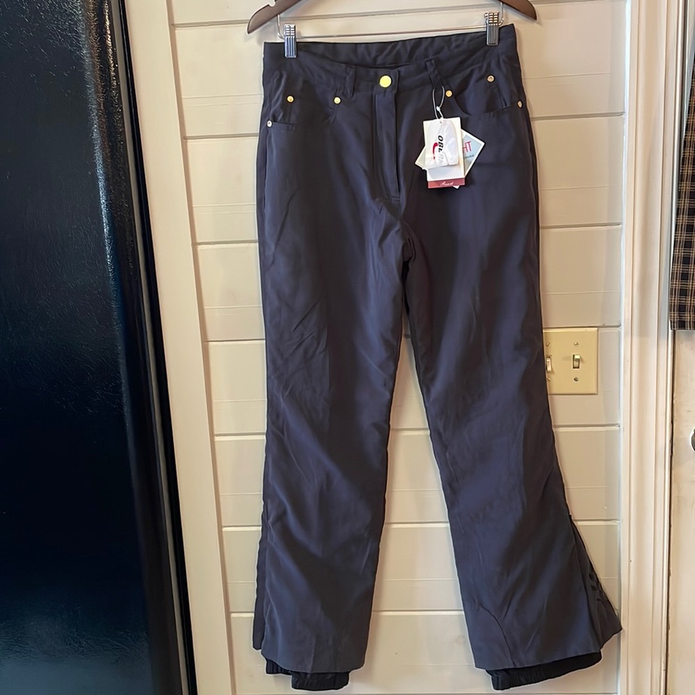 Obermeyer MicroSuede Teflon HT Ski Snowboarding Pants Size 10.